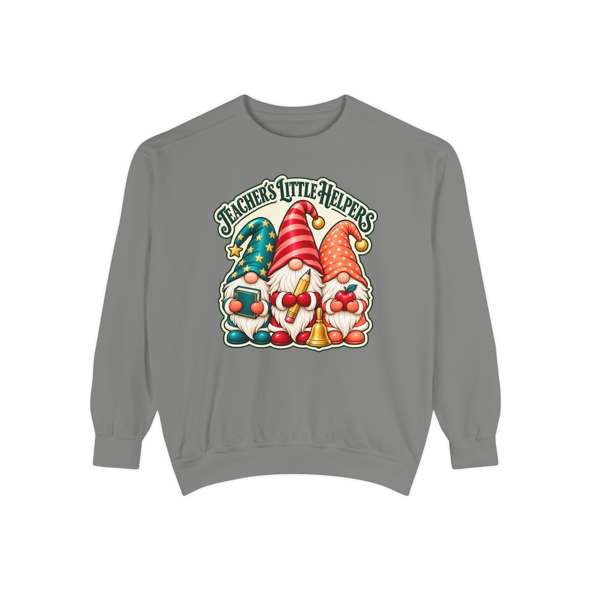 Teachers Little Helpers Gnome Christmas Sweatshirt