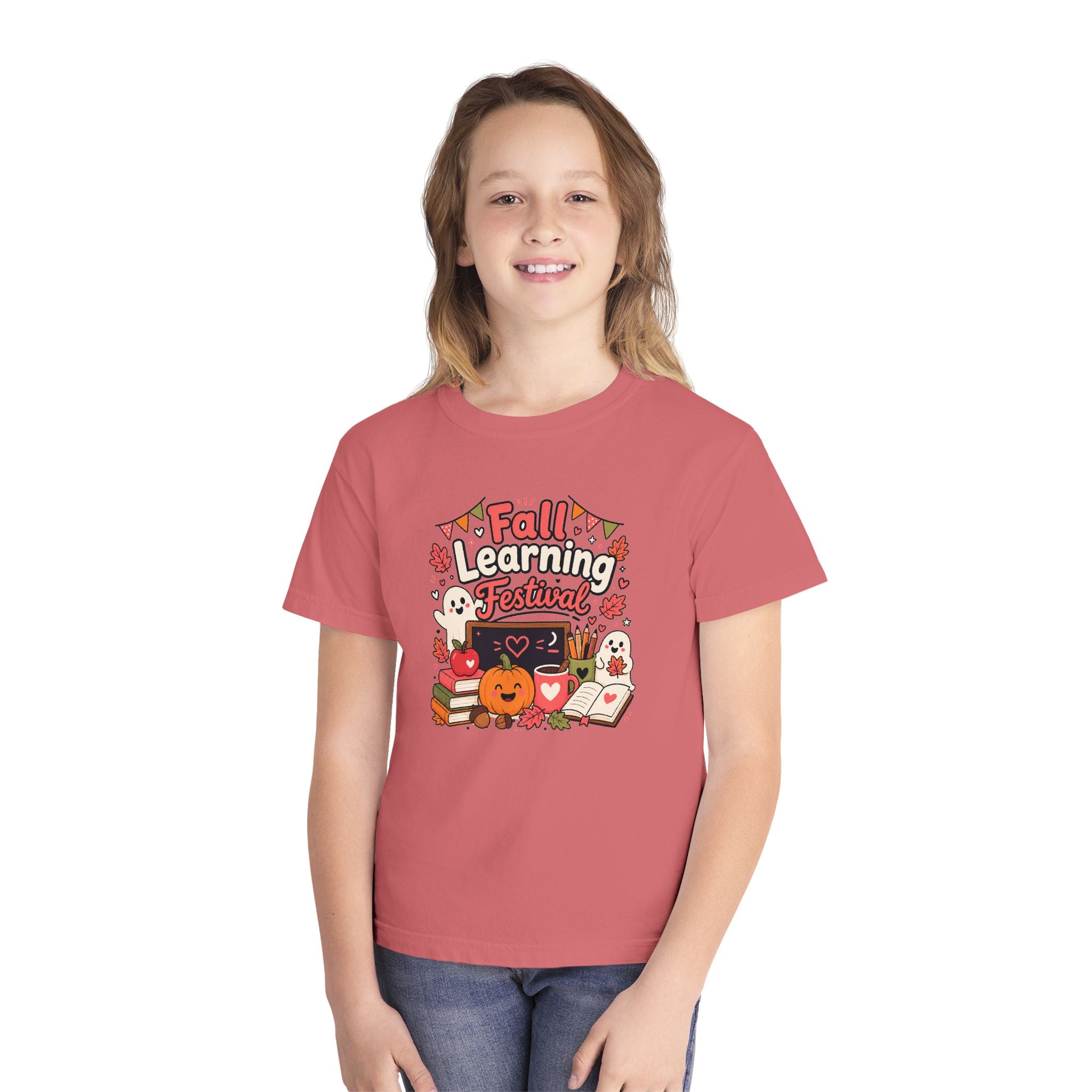 Fall Learning Festival Youth Retro Tee 🍂📚