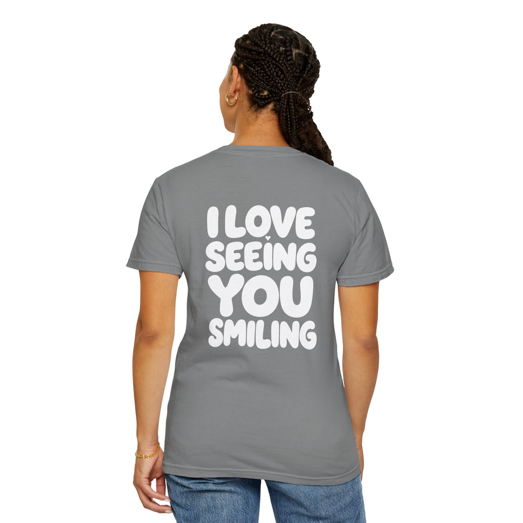 Hi Lovely Human — Inspirational Garment-Dyed Adult T-Shirt
