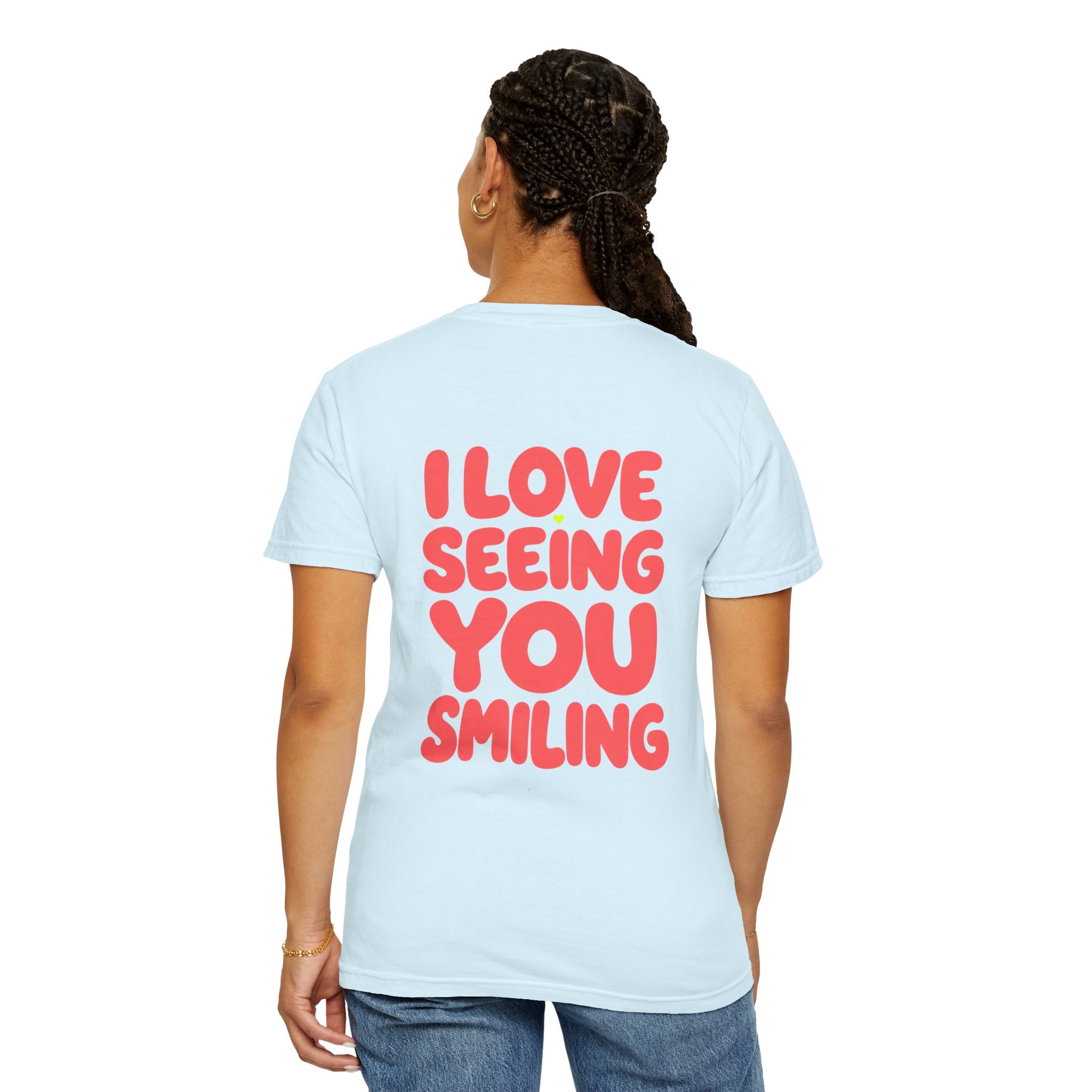 Hi Lovely Human Navy Garment-Dyed Comfort Colors® T-Shirt
