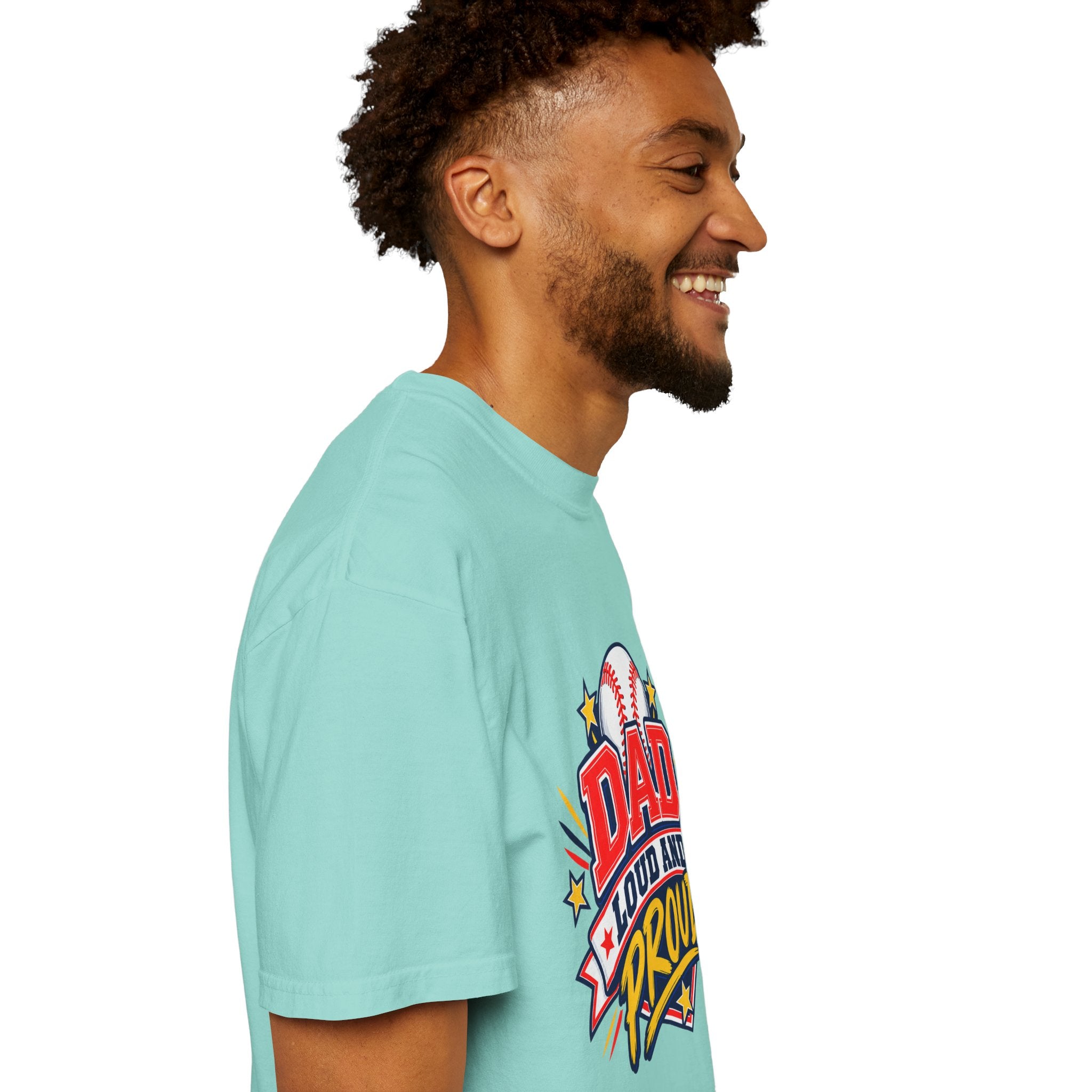 Baseball Dad Loud and Proud Comfort Colors® Tee ⚾️⭐