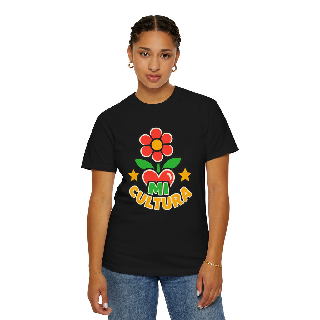 Mi Cultura Latino Heritage Heavyweight Tee 🌺❤️