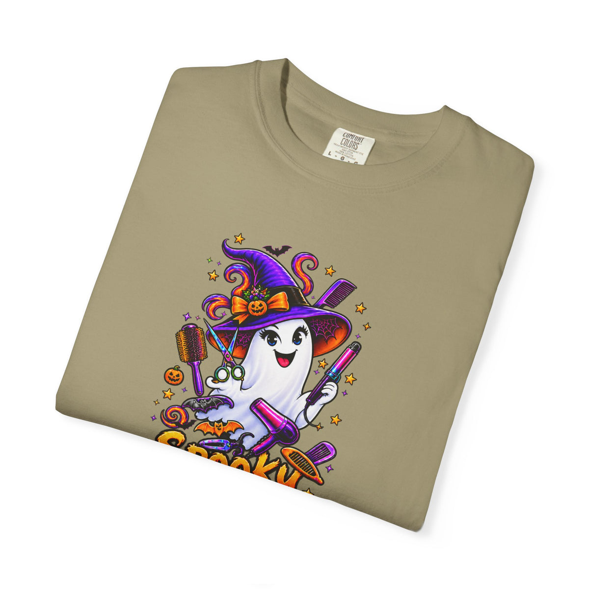 Spooky Stylist Halloween Tee – Adult Unisex Beauty Salon Party Shirt