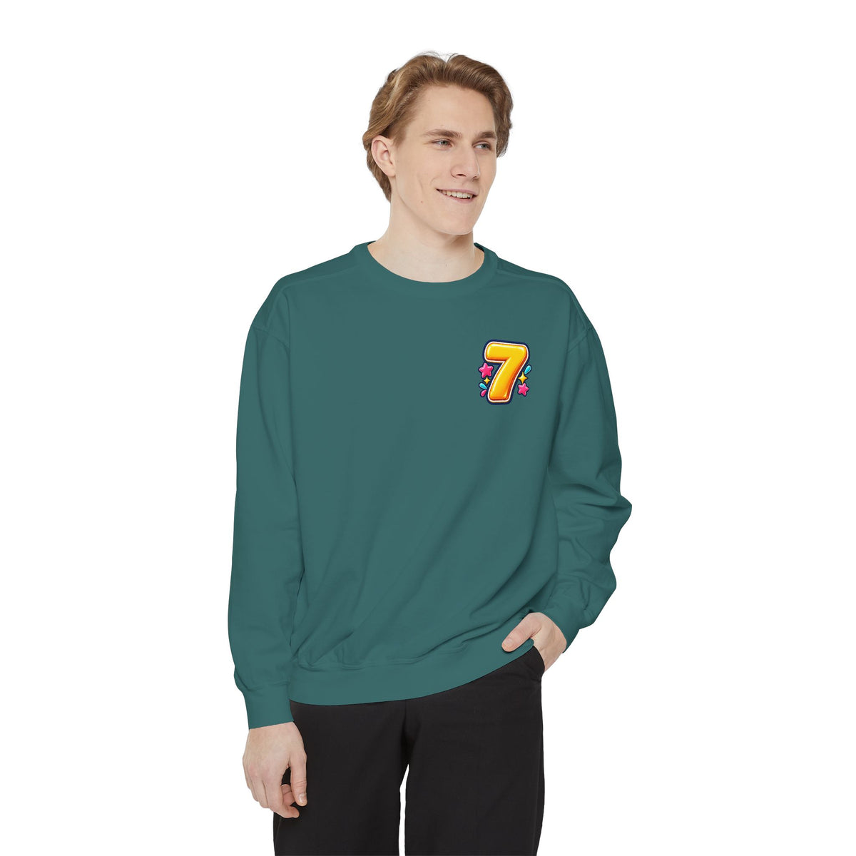 Seven Has “Even” in It, That’s Odd Sweatshirt | Funny Number 7 Crewneck 7️⃣🤔