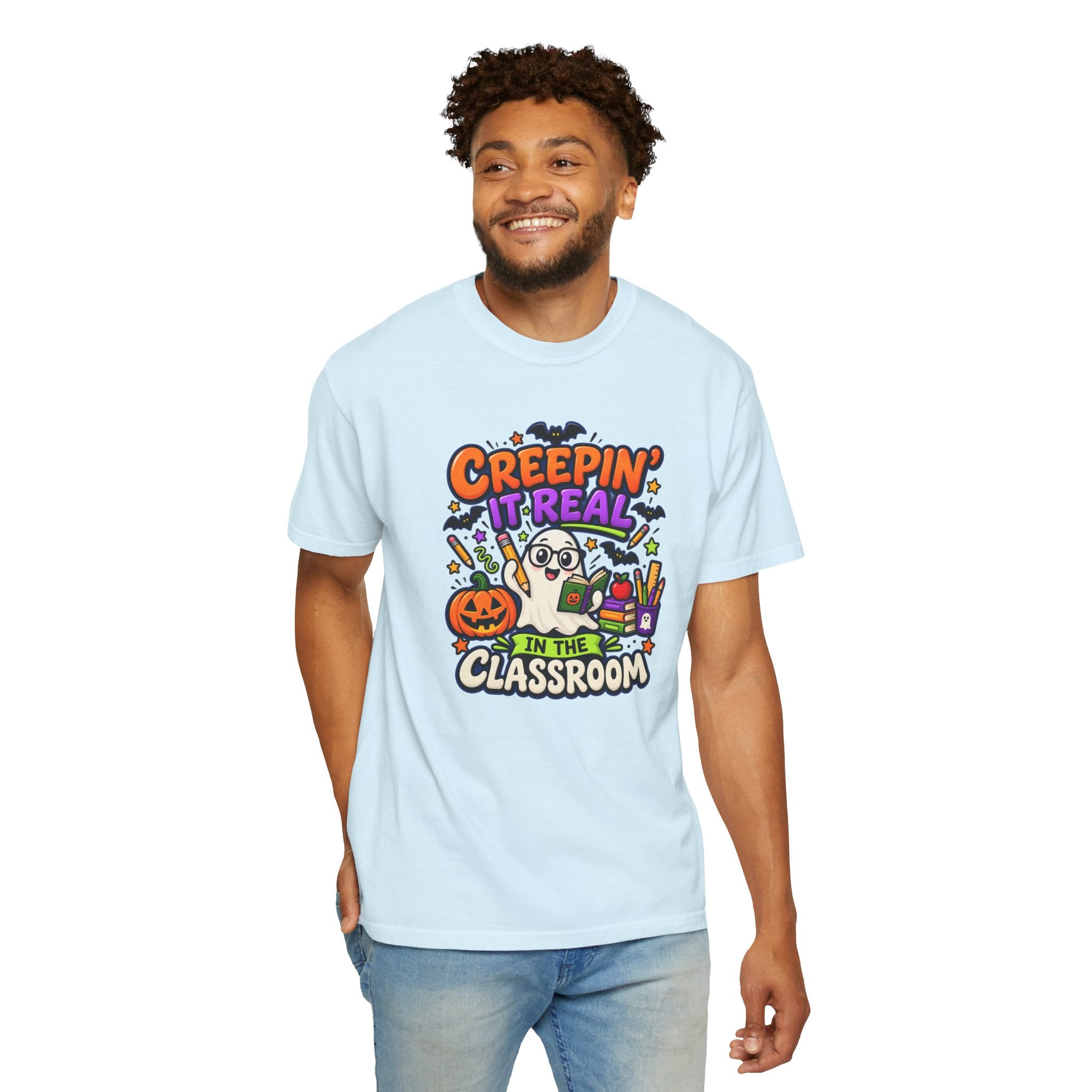 Creepin' It Real in the Classroom Halloween T-Shirt