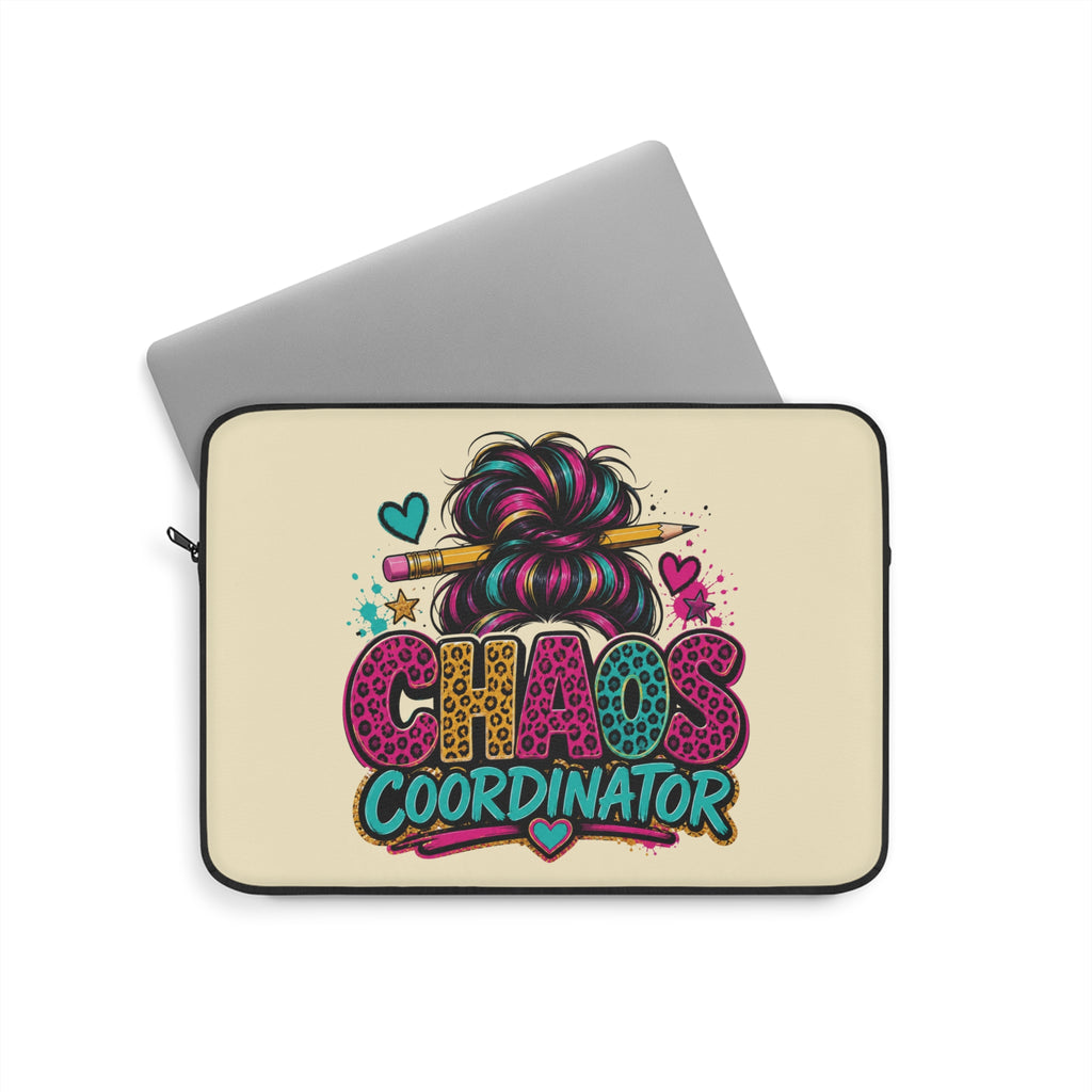 Chaos Coordinator - Vanilla Cream Laptop and iPad Sleeve