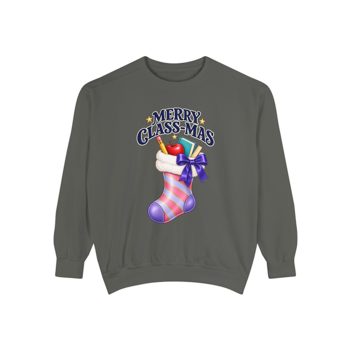 Merry Class-Mas Teacher Christmas Sweatshirt