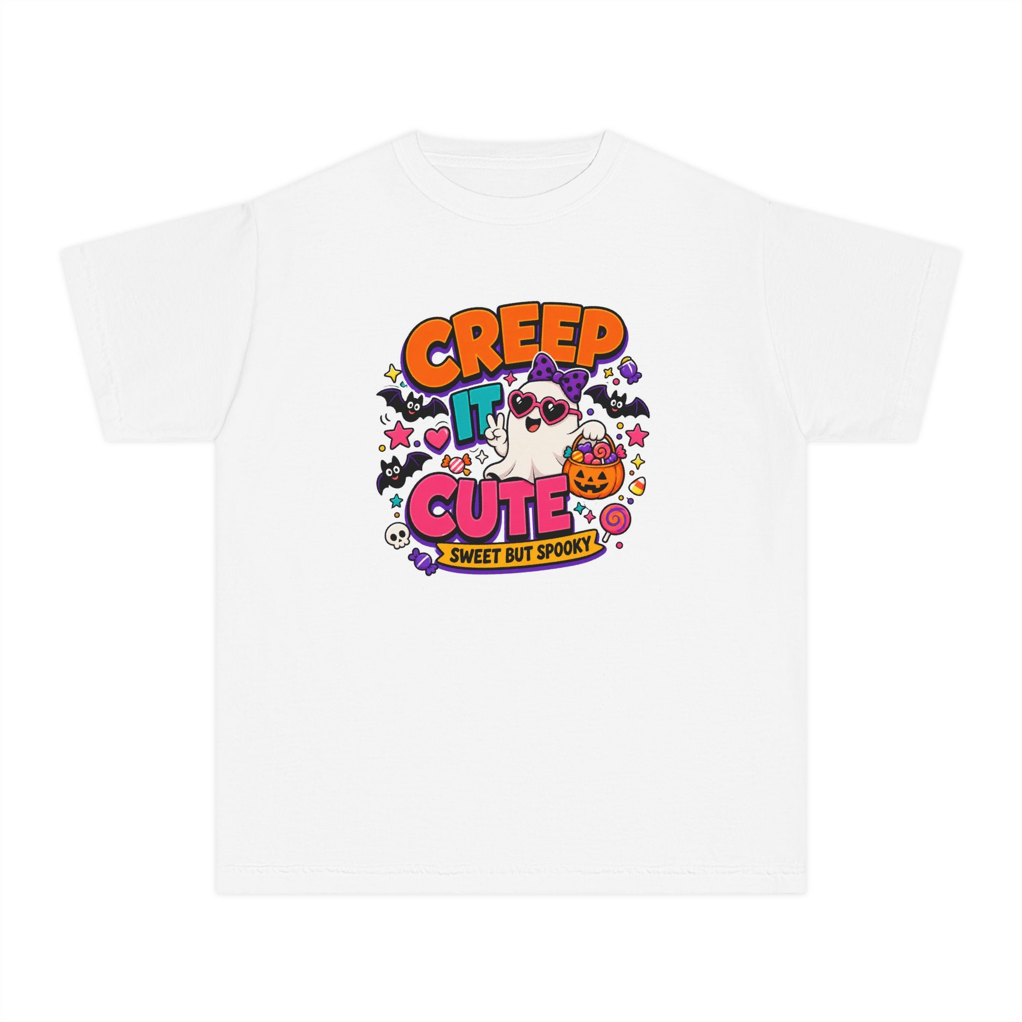 Creep It Cute Youth Halloween Tee 👻🍬