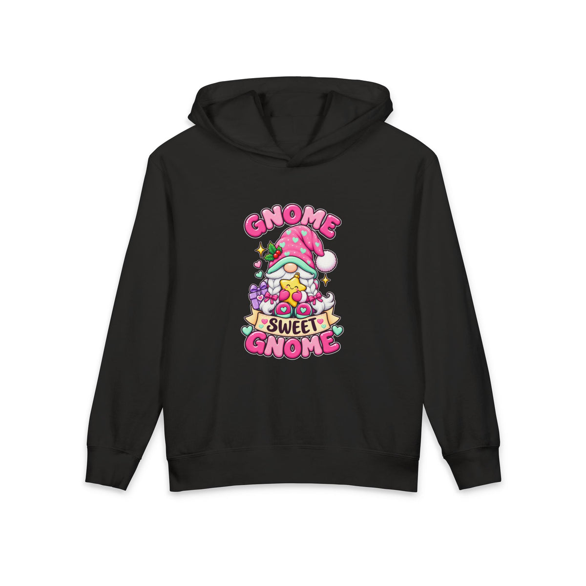 Gnome Sweet Gnome Youth Christmas Hoodie