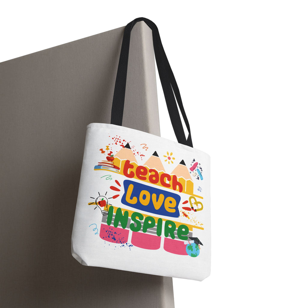 Teach Love Inspire - Double-Sided Teacher Tote Bag