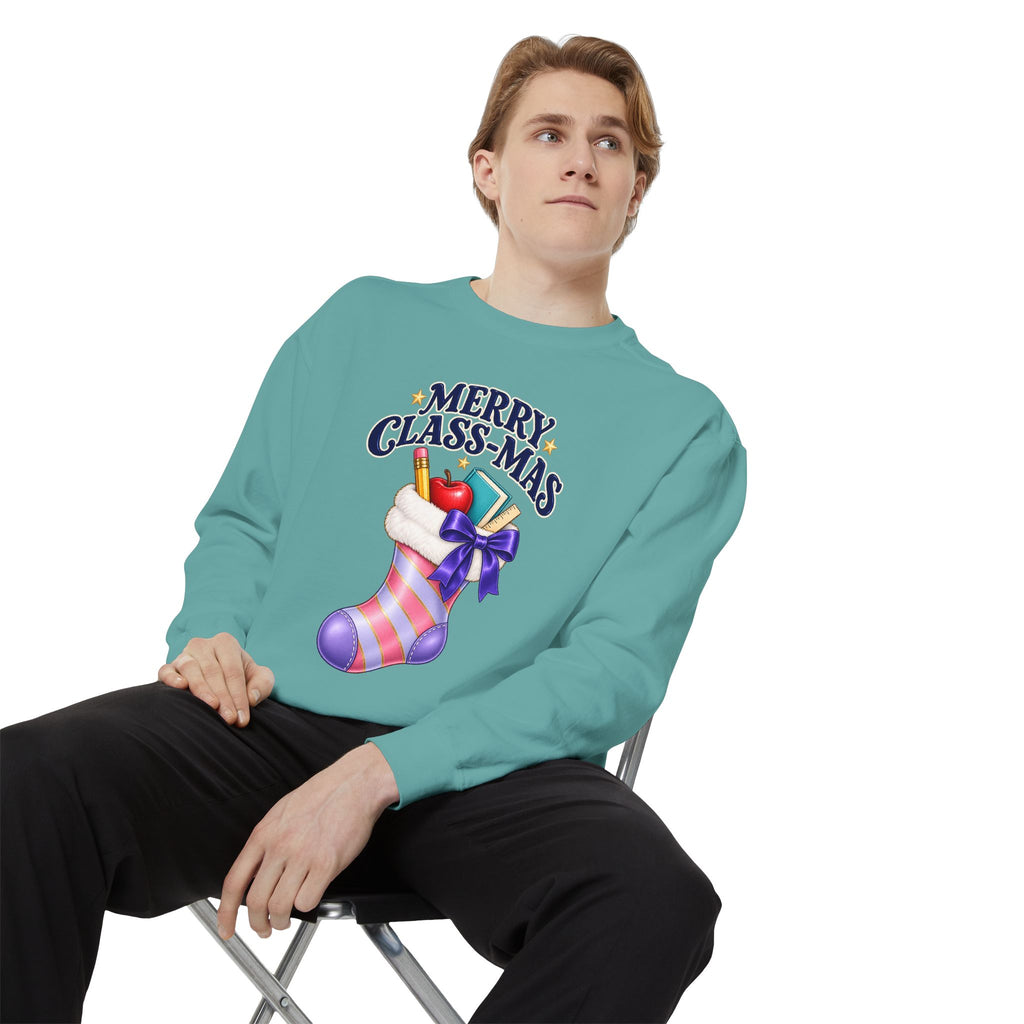 Merry Class-Mas Teacher Christmas Sweatshirt