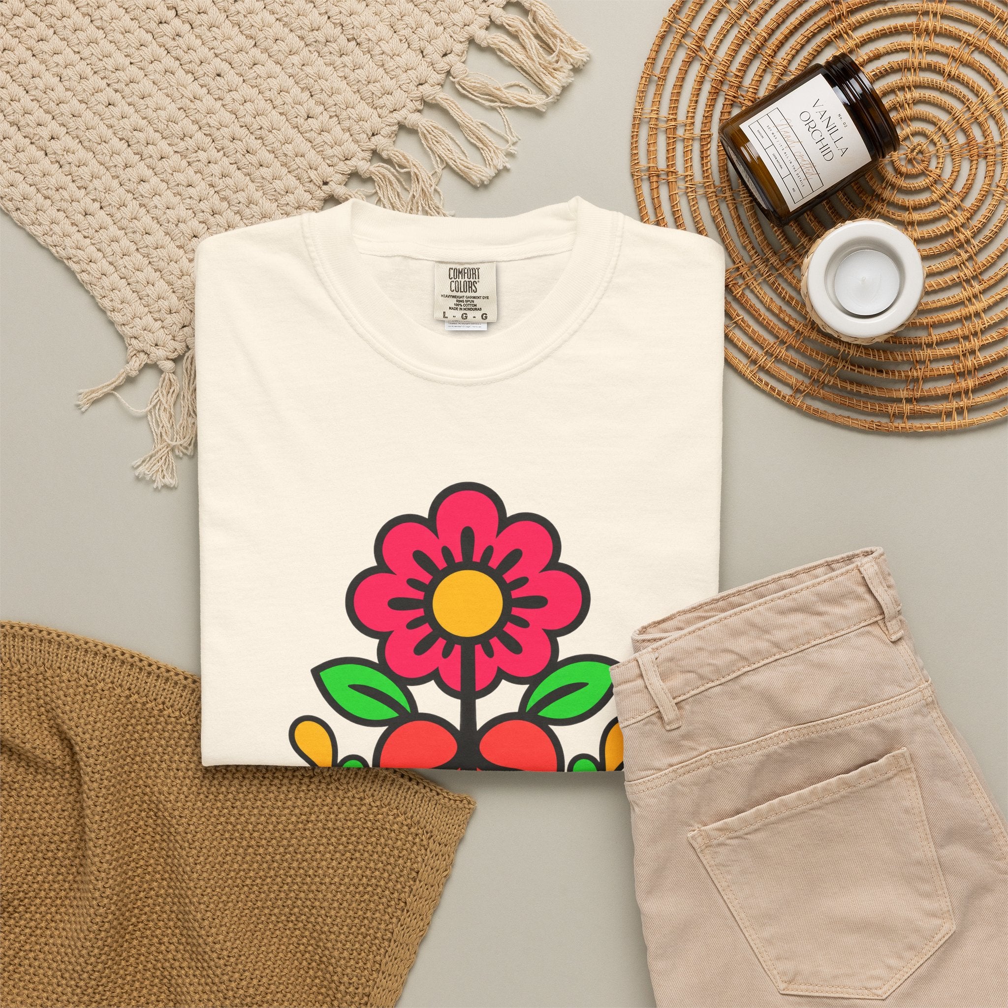 Raíces Fuertes Latino Heritage Heavyweight Tee 🌺❤️