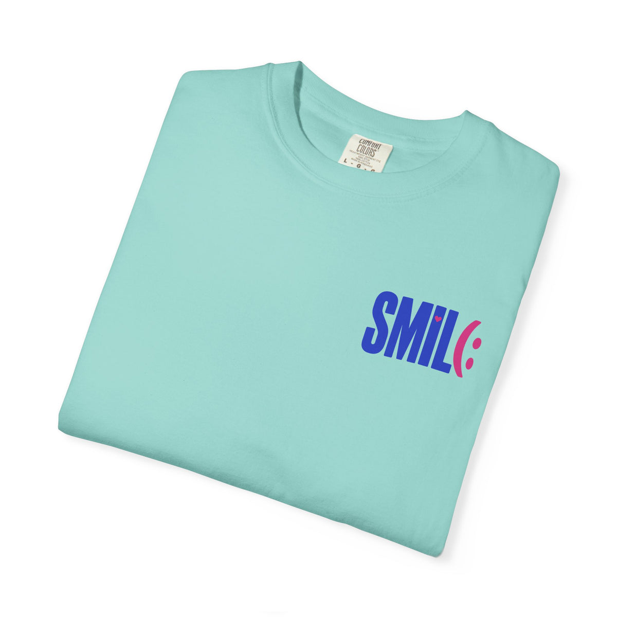 SMIL(: It’s Free Garment-Dyed Graphic Tee