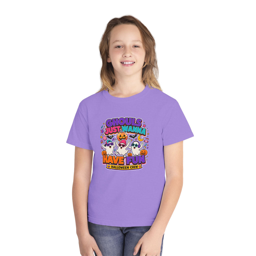 Ghouls Just Wanna Have Fun Youth Halloween Tee 🎃👻