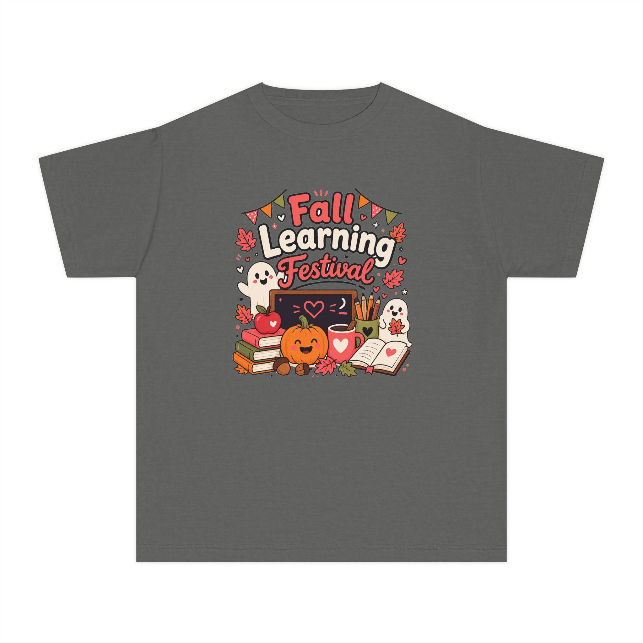 Fall Learning Festival Youth Retro Tee 🍂📚