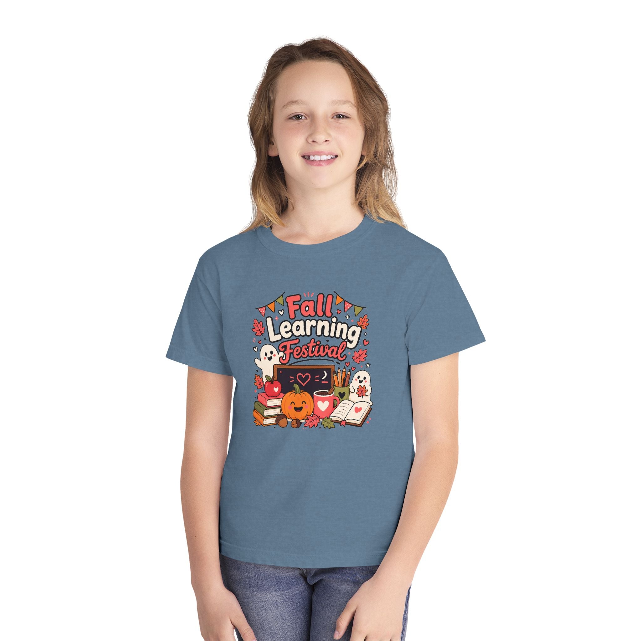 Fall Learning Festival Youth Retro Tee 🍂📚