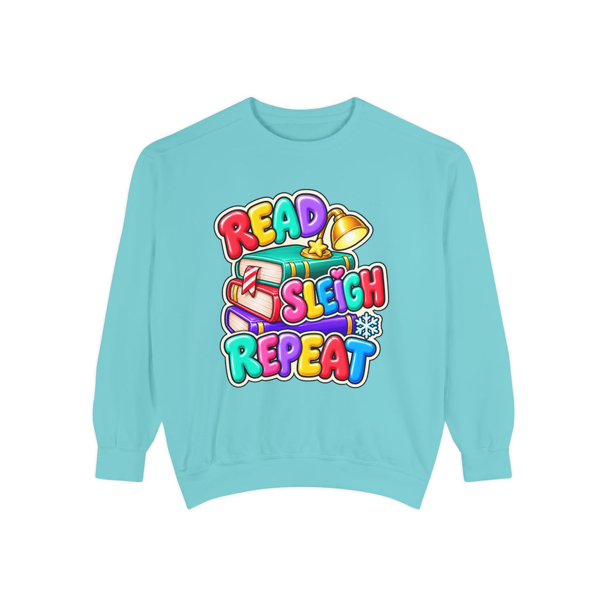 Read, Sleigh, Repeat Christmas Sweatshirt 📚🔔❄️