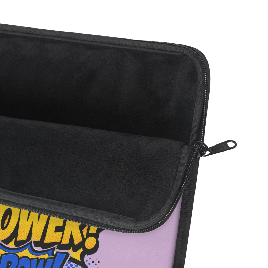 Teacher Superpower - Pink Laptop and iPad Sleeve