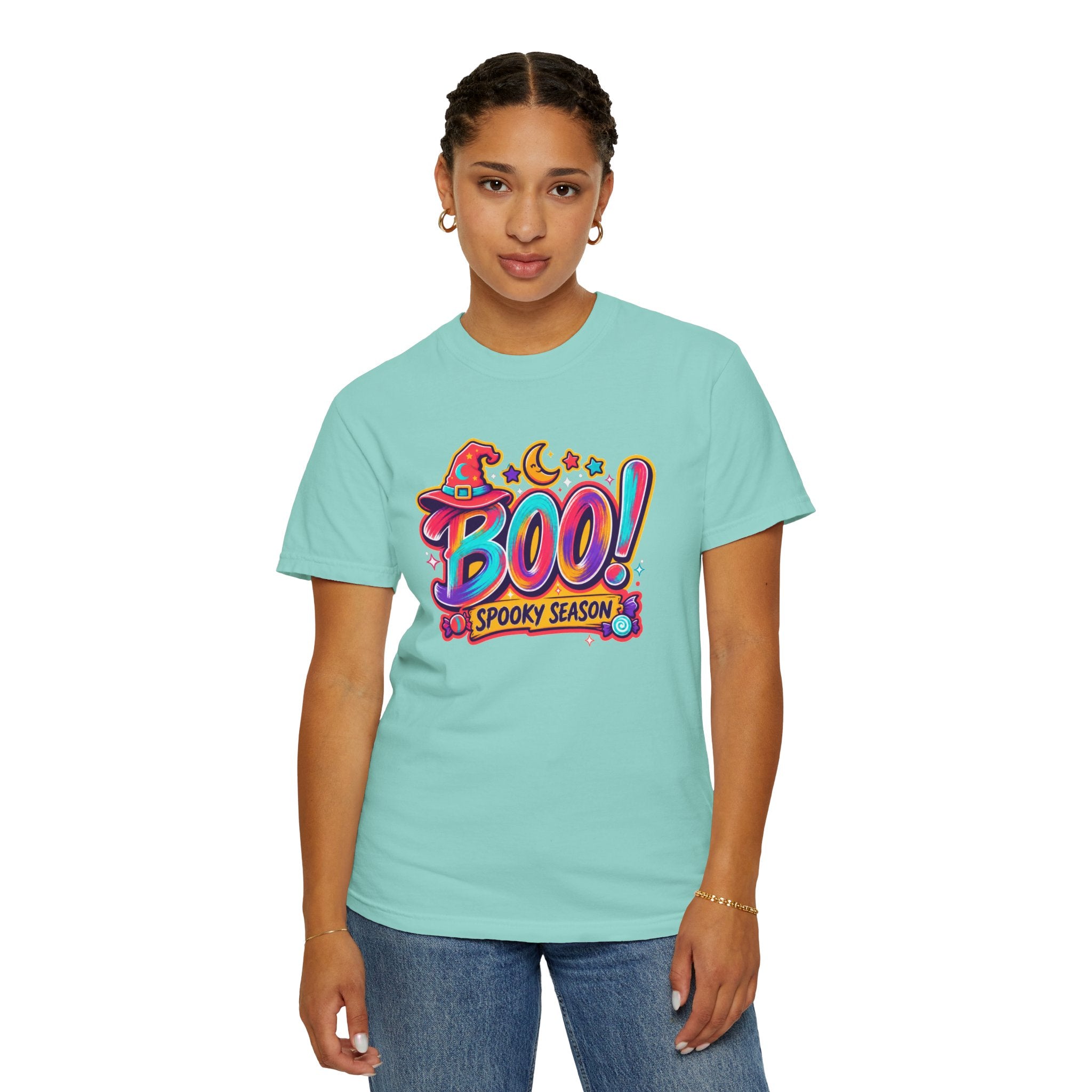 BOO! Spooky Season Heavyweight Tee 🎃✨