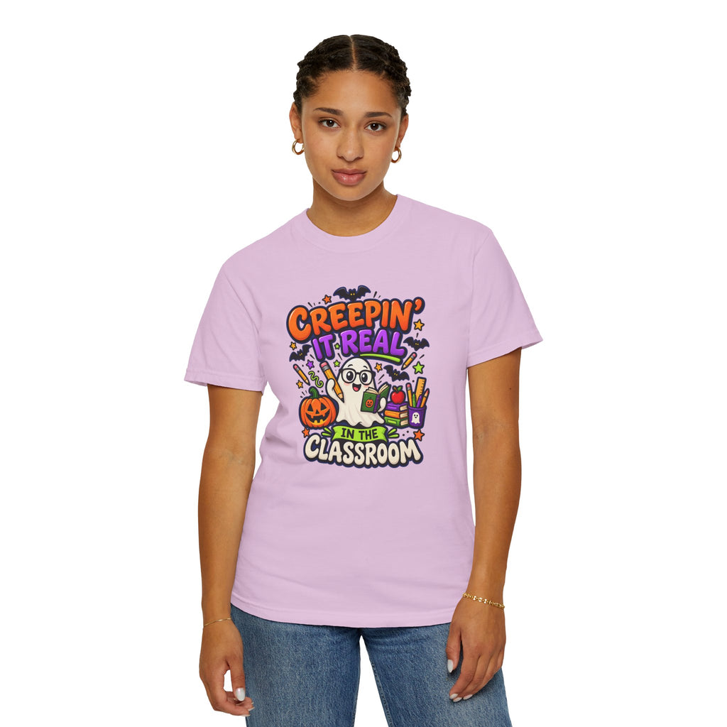 Creepin' It Real in the Classroom Halloween T-Shirt