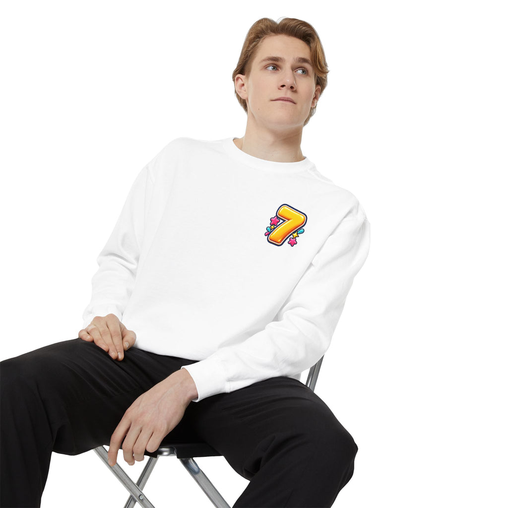 Seven Has “Even” in It, That’s Odd Sweatshirt | Funny Number 7 Crewneck 7️⃣🤔