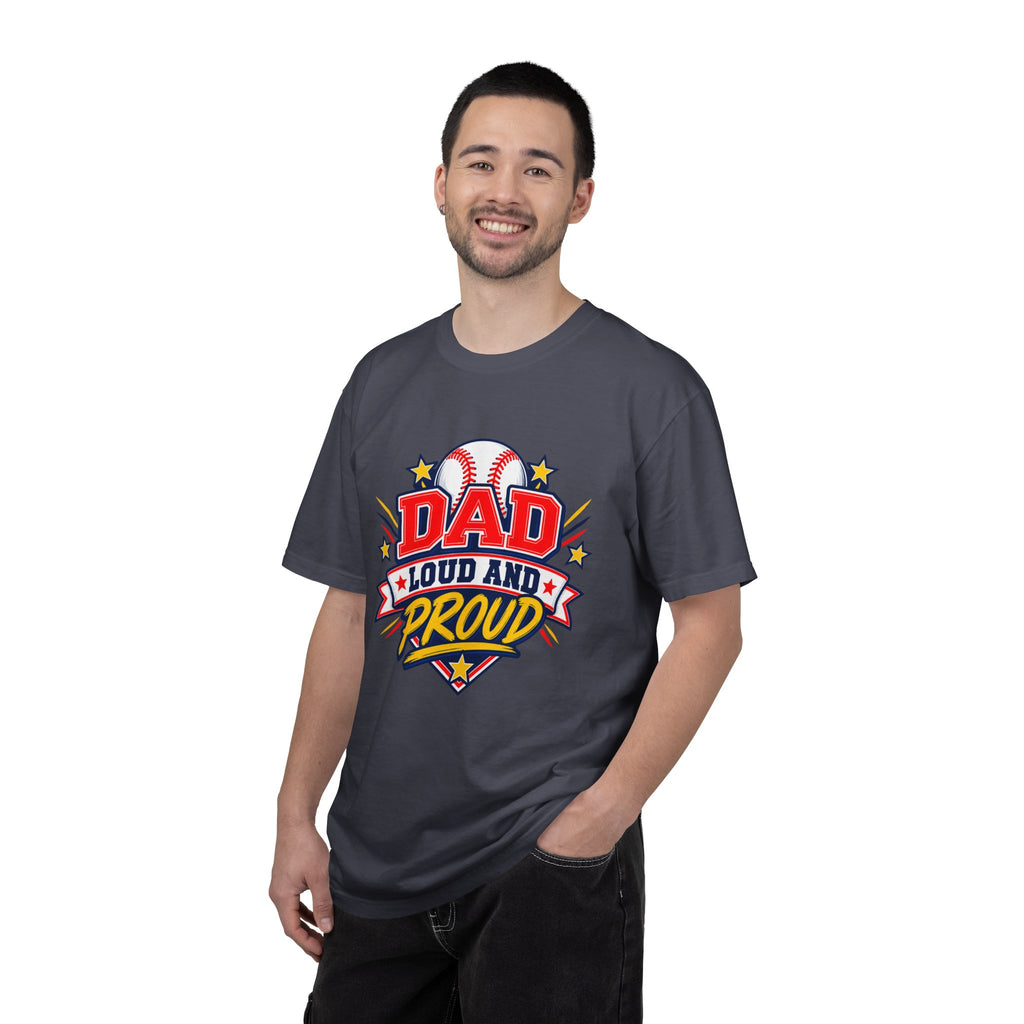 Baseball Dad Loud and Proud Comfort Colors® Tee ⚾️⭐