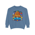 Trick or Teach Halloween Teacher Sweatshirt 🎃📚 | Pumpkin School Crewneck