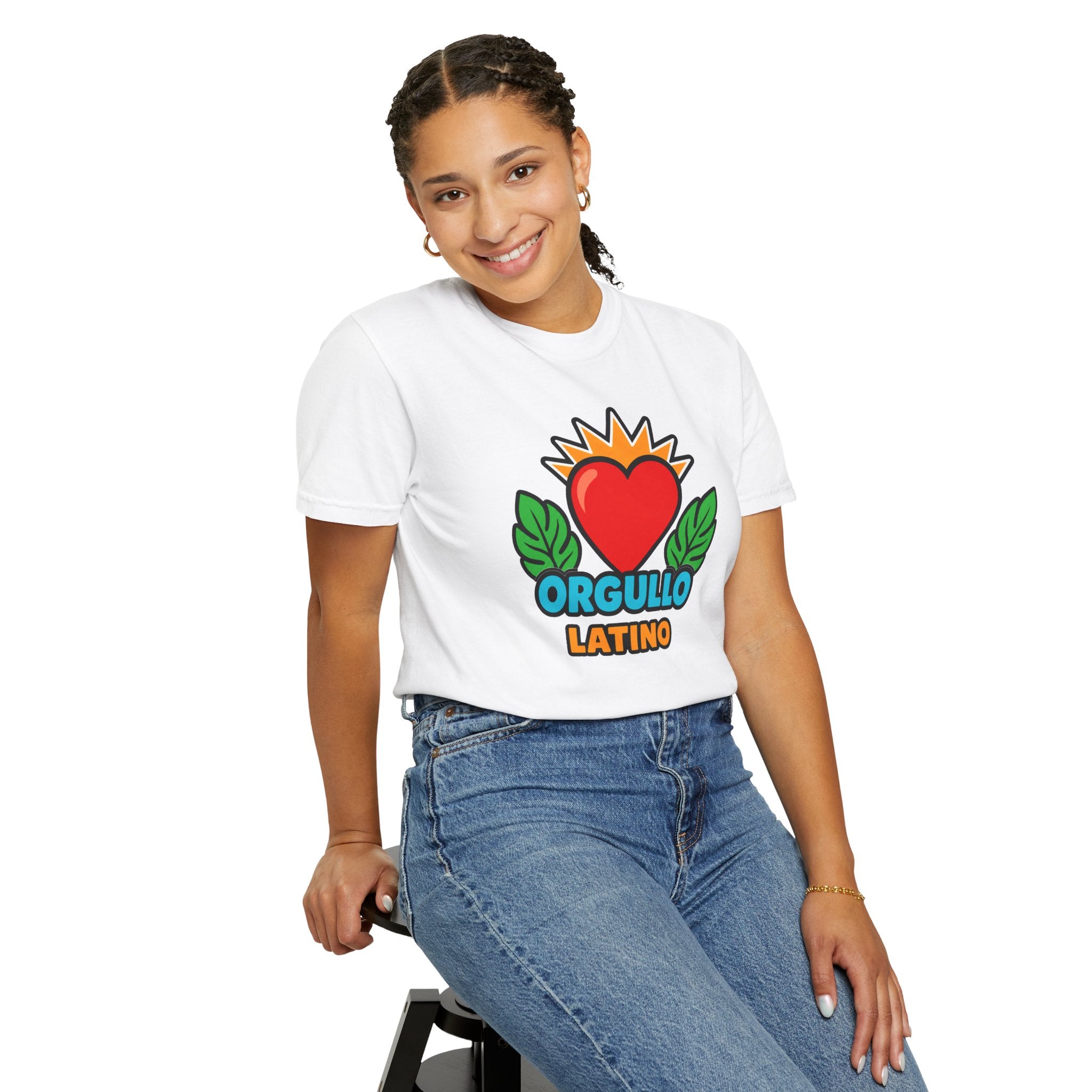 Orgullo Latino Heritage Heavyweight Tee ❤️🌿