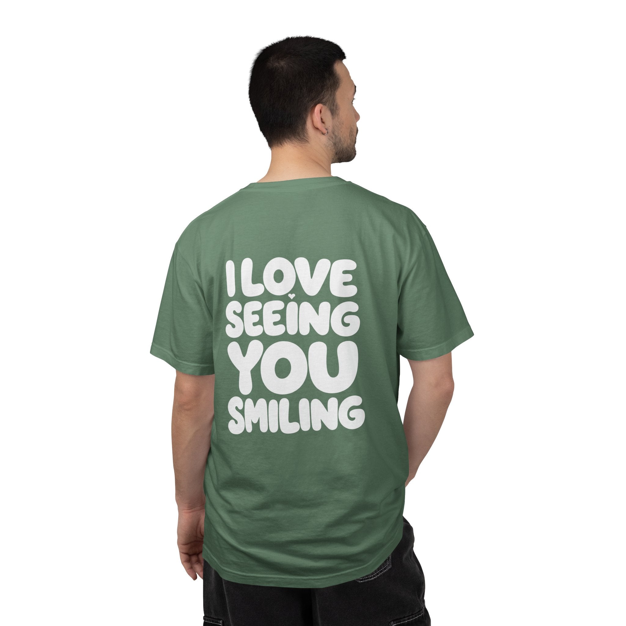 Hi Lovely Human — Inspirational Garment-Dyed Adult T-Shirt