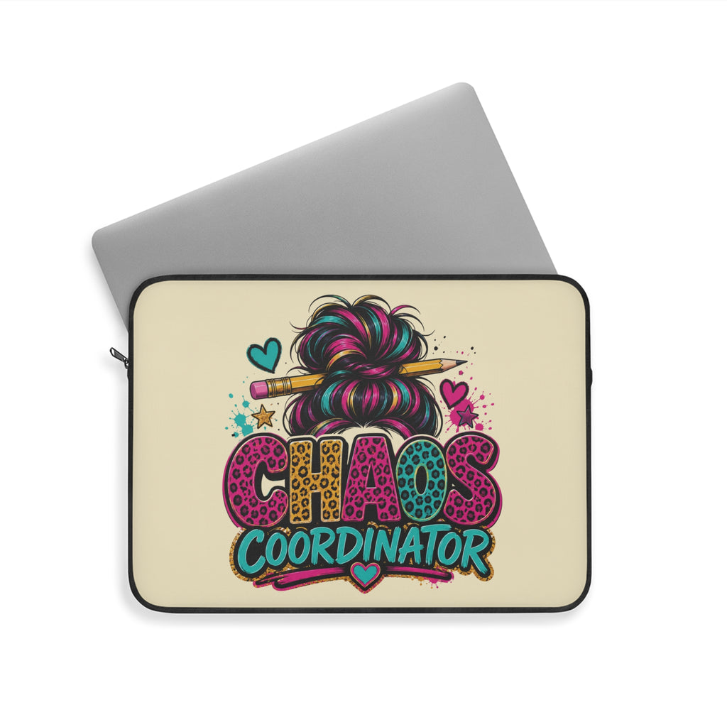 Chaos Coordinator - Vanilla Cream Laptop and iPad Sleeve