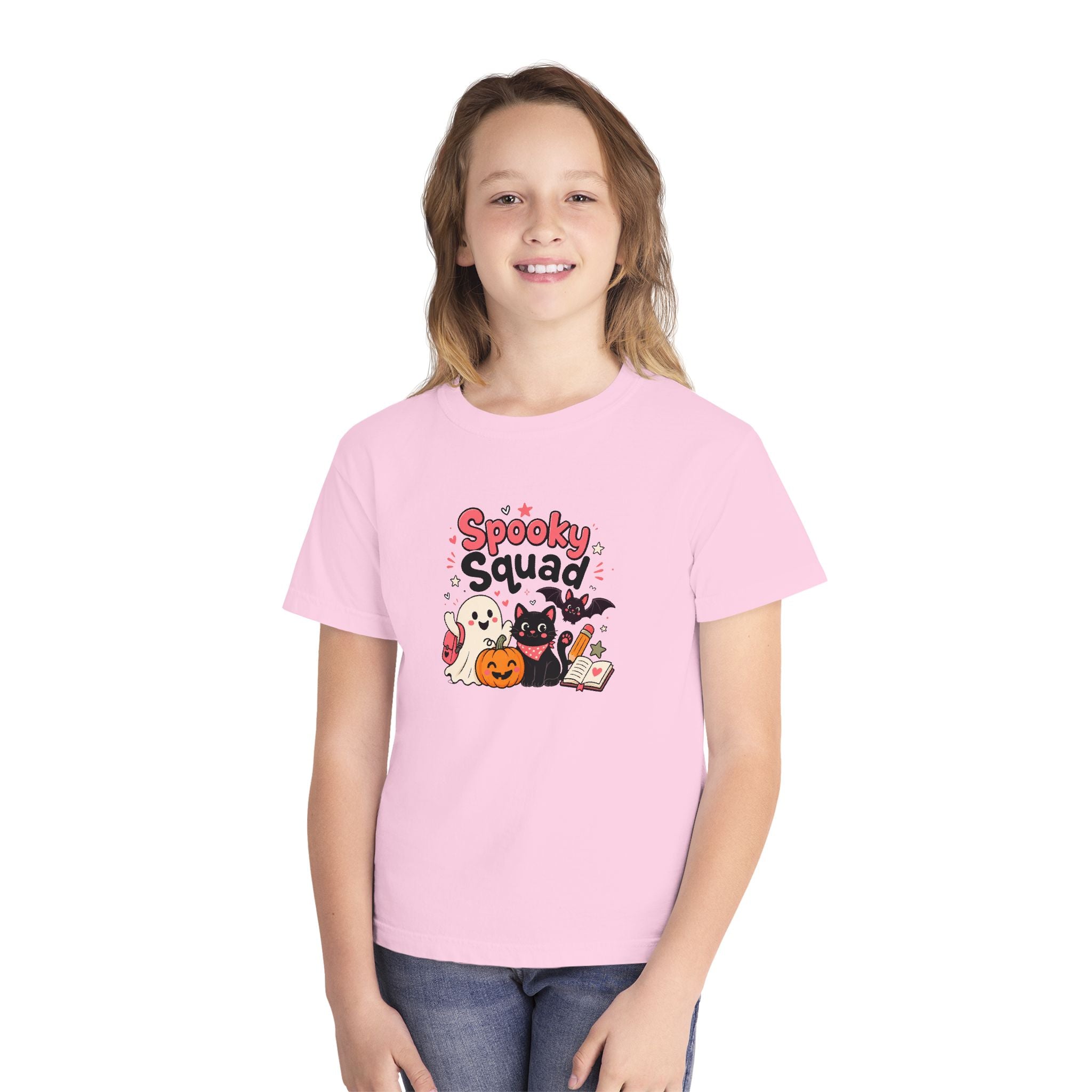 Spooky Squad Youth Retro Tee 🎃👻