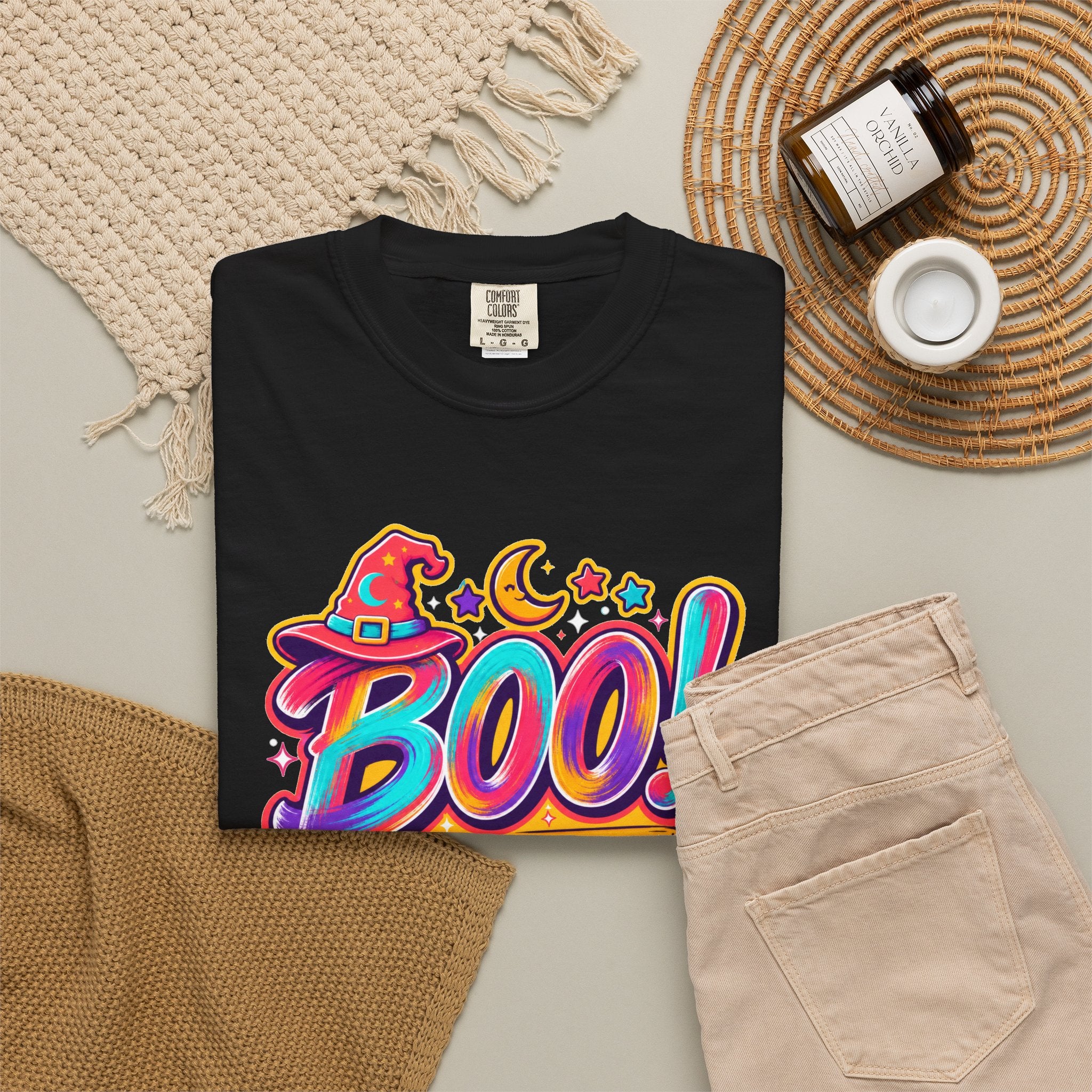 BOO! Spooky Season Heavyweight Tee 🎃✨