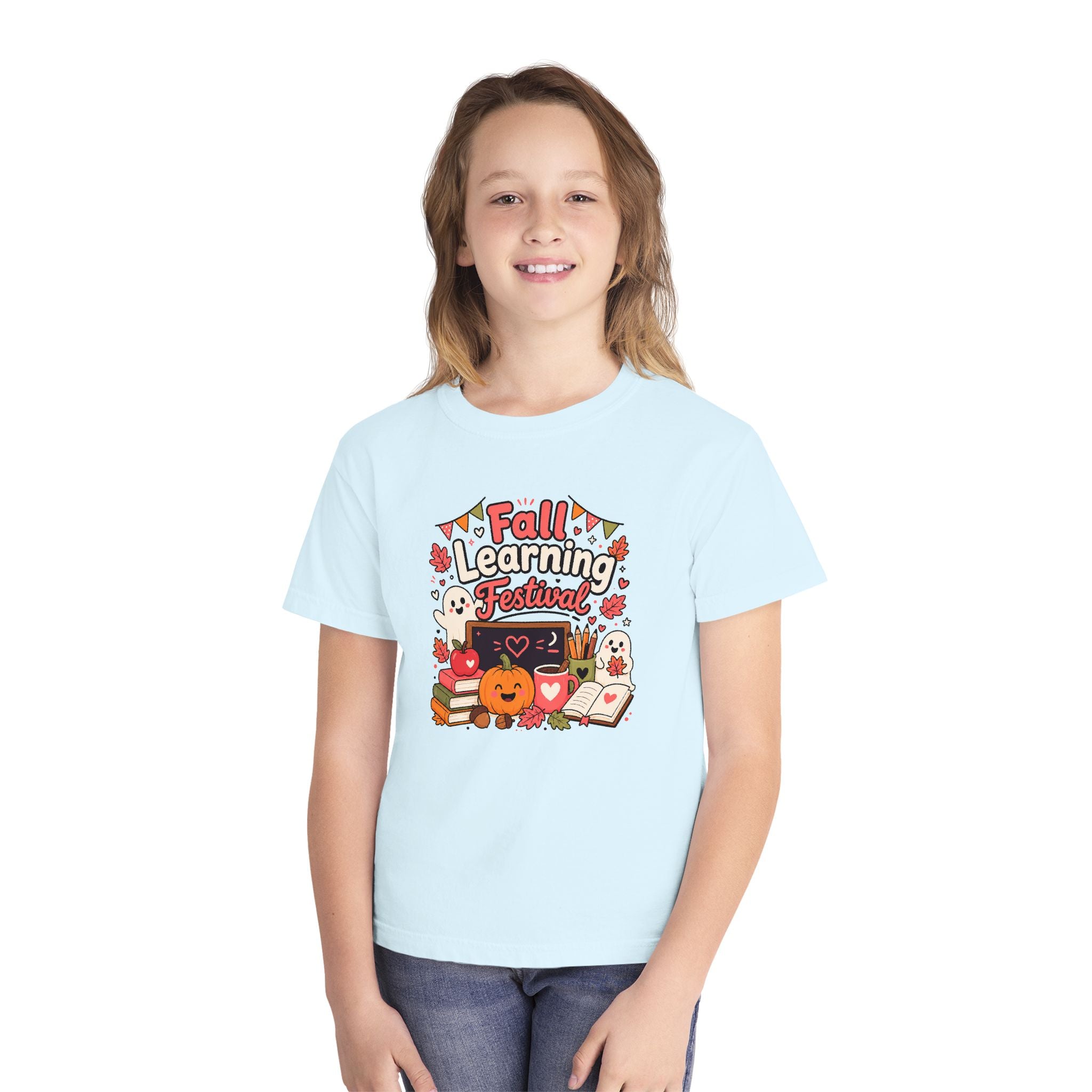 Fall Learning Festival Youth Retro Tee 🍂📚