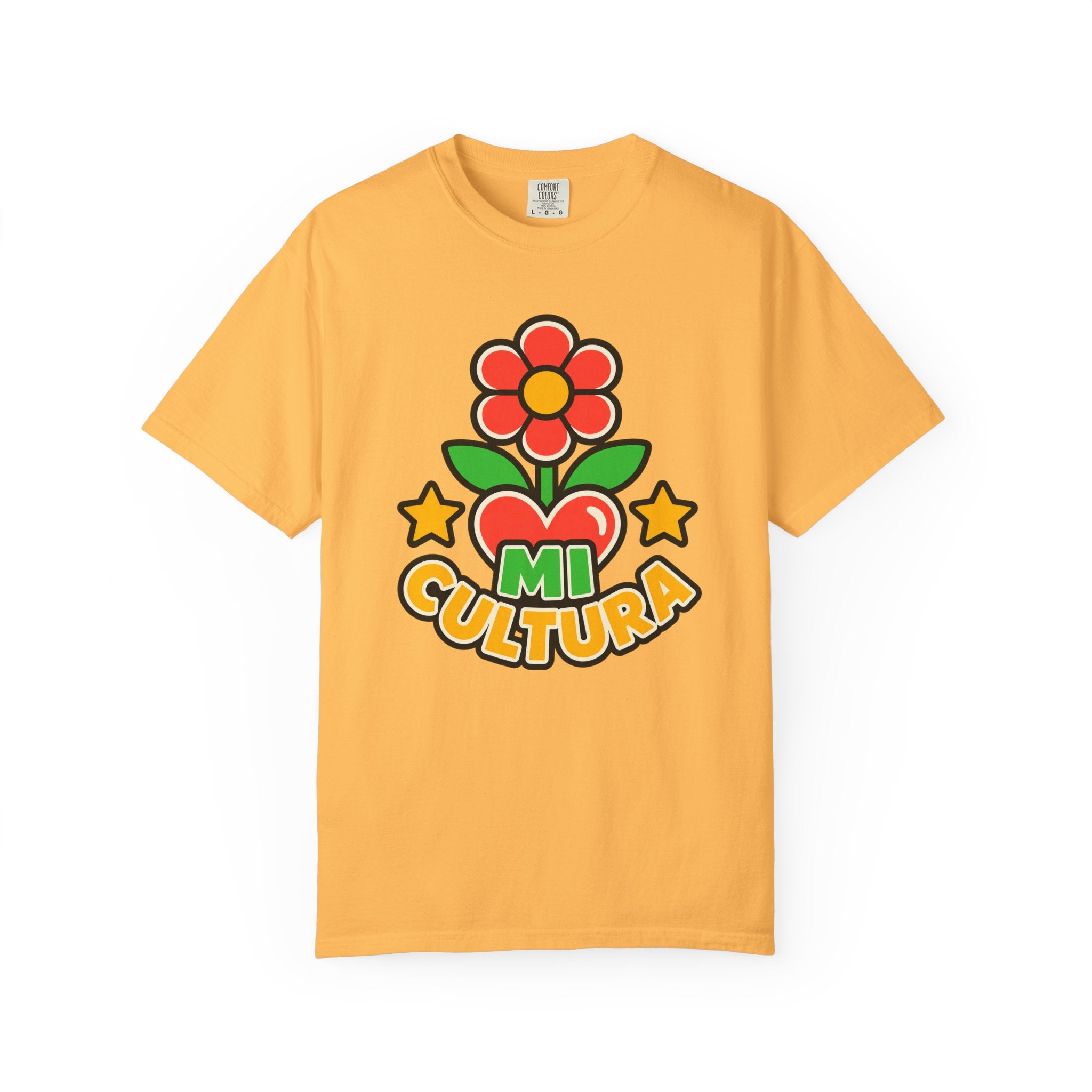 Mi Cultura Latino Heritage Heavyweight Tee 🌺❤️