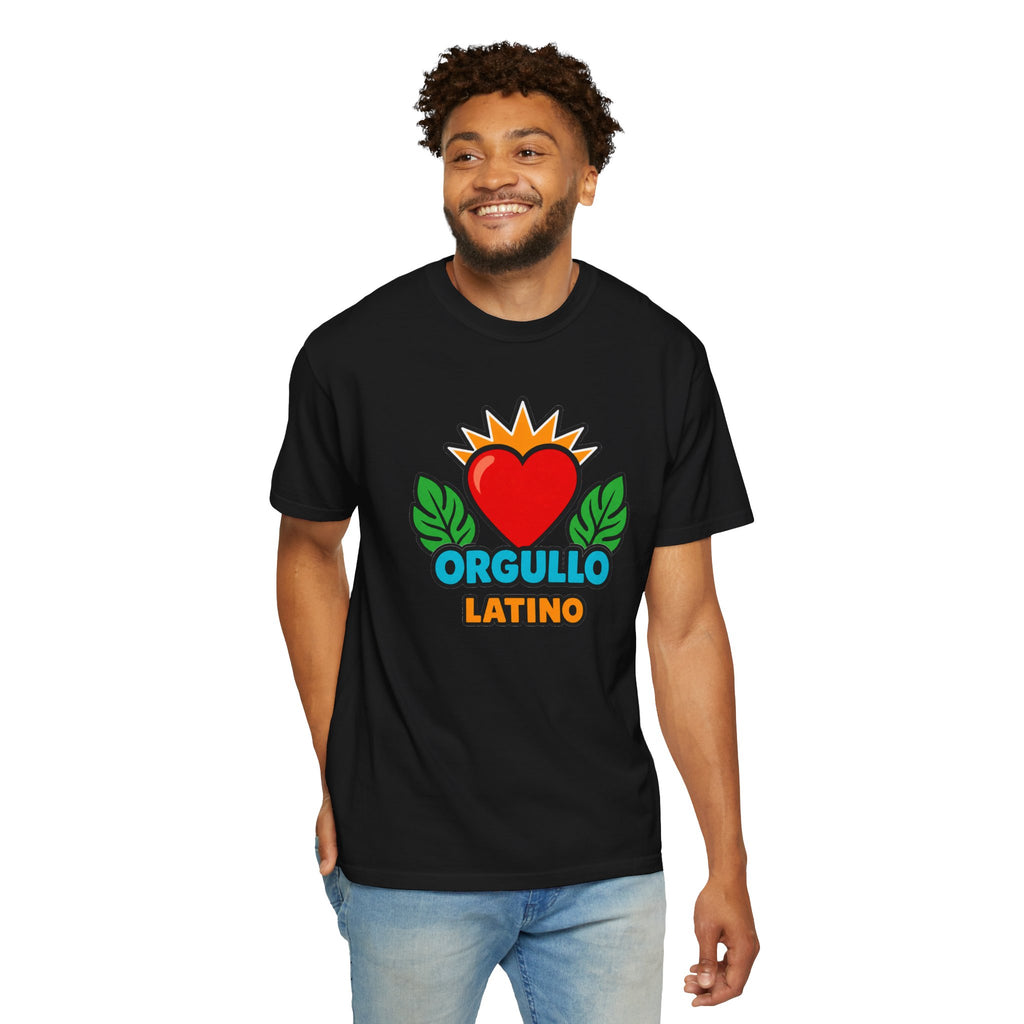 Orgullo Latino Heritage Heavyweight Tee ❤️🌿