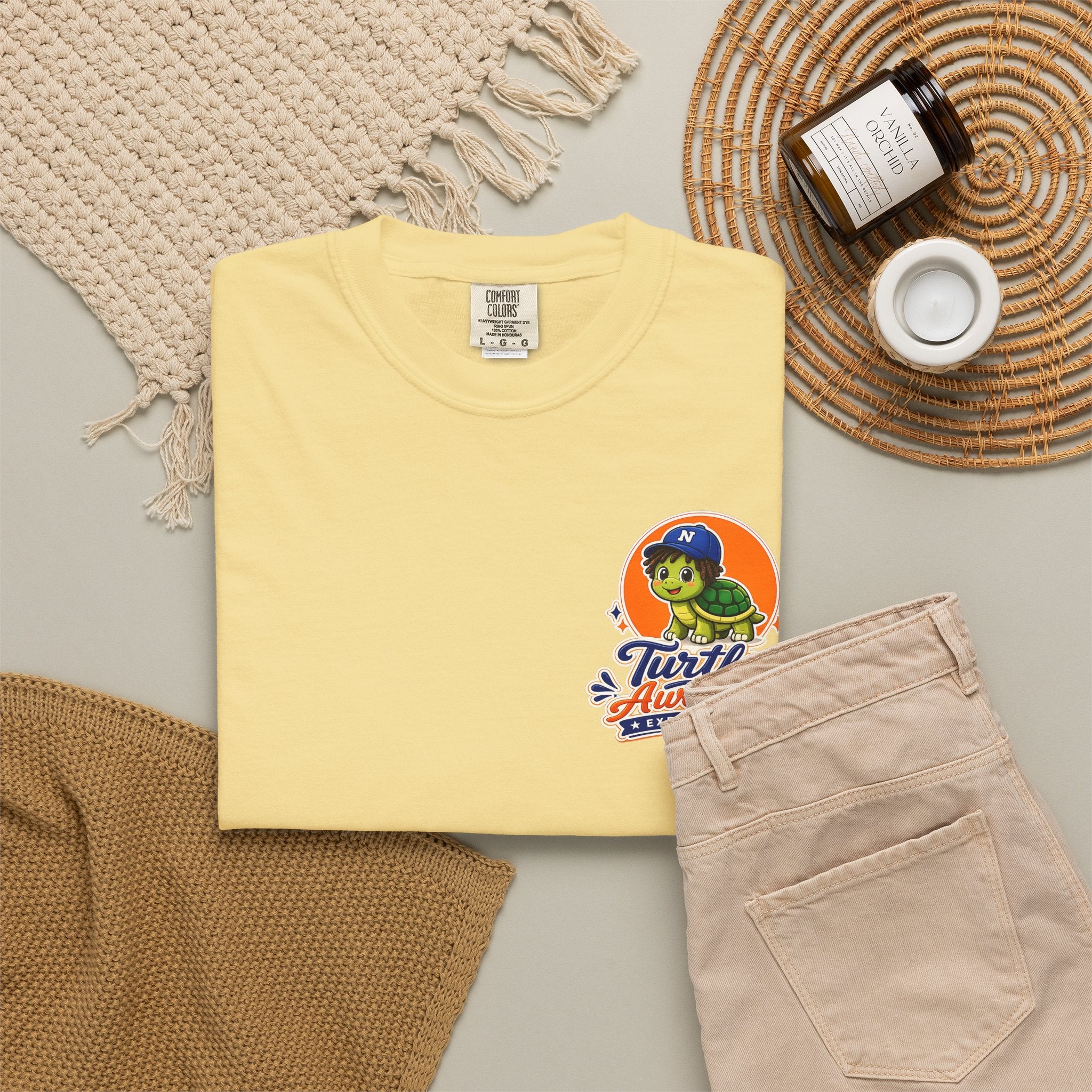 "Turtley Awesome" Turtle Graphic Tee