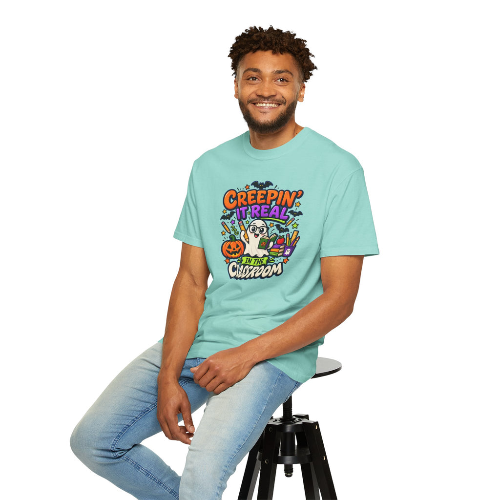 Creepin' It Real in the Classroom Halloween T-Shirt