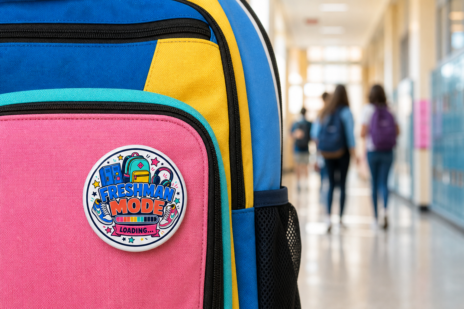 Freshman Mode: Loading School Pin