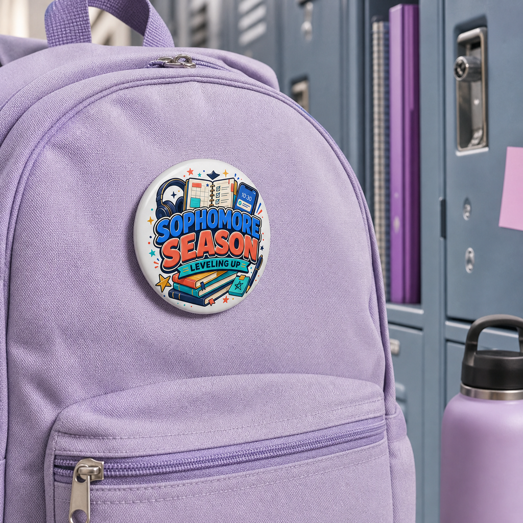 Sophomore Season – Leveling Up School Pin
