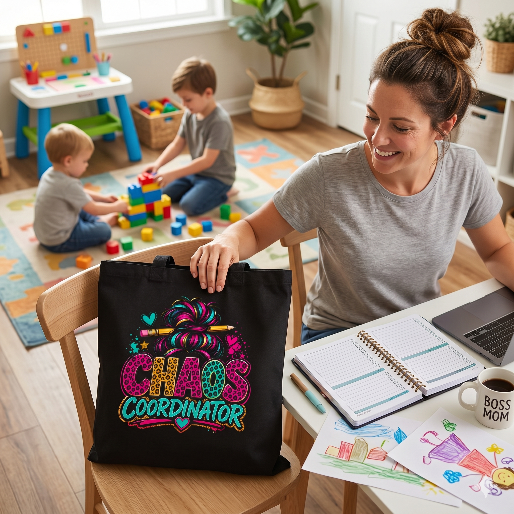 Chaos Coordinator - Cotton Canvas Tote Bag