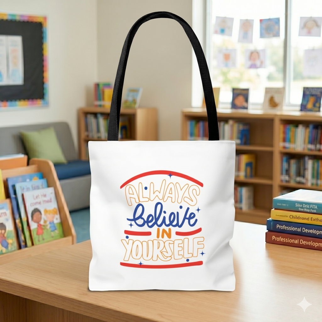 Teach Love Inspire - Double-Sided Teacher Tote Bag