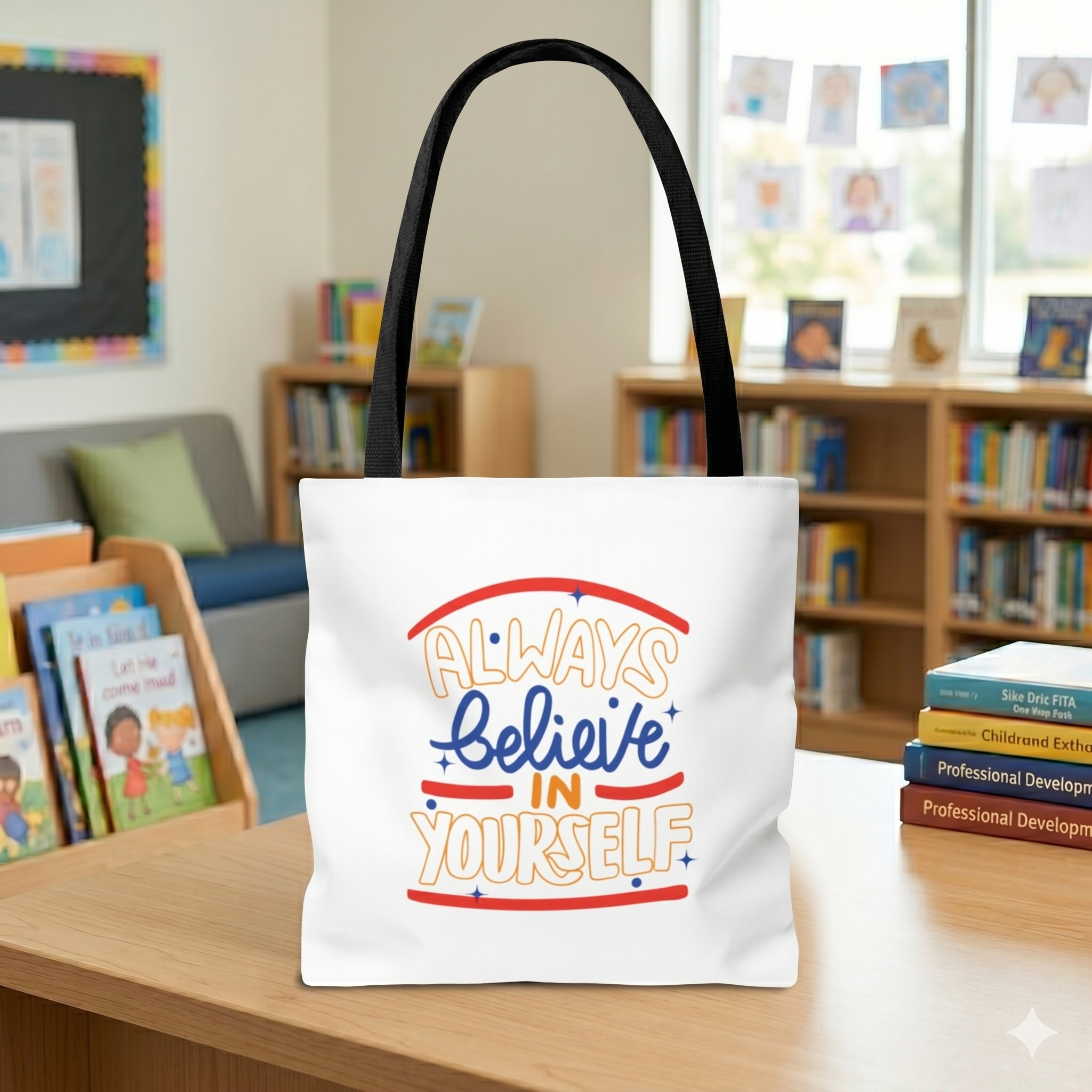 Teach Love Inspire - Double-Sided Teacher Tote Bag