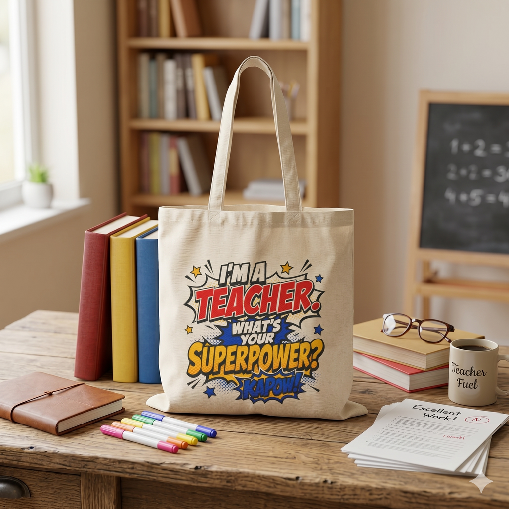 I’m a Teacher, What’s Your Superpower? - Tote Bag