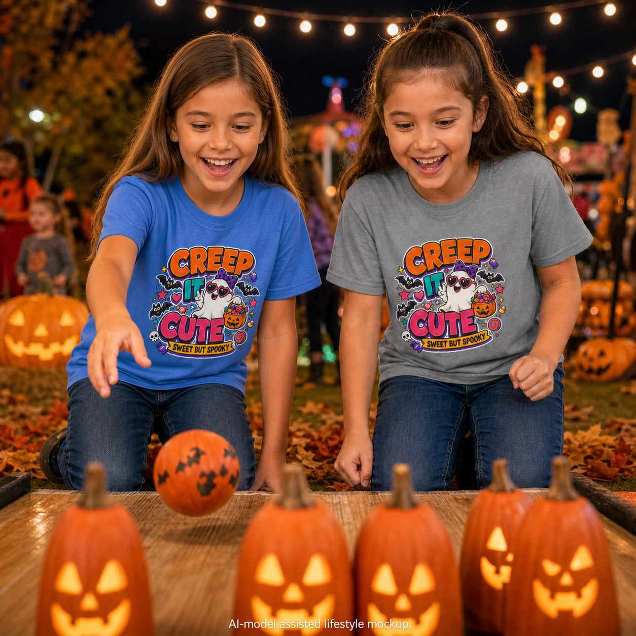 Creep It Cute Youth Halloween Tee 👻🍬