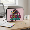 Chaos Coordinator - Pastel Blush Pink Laptop and iPad Sleeve