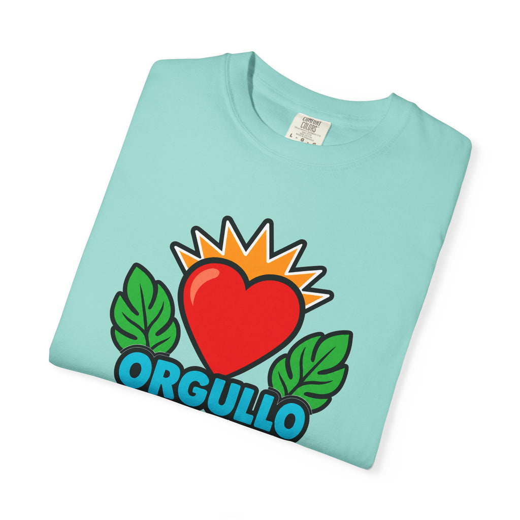 Orgullo Latino Heritage Heavyweight Tee ❤️🌿