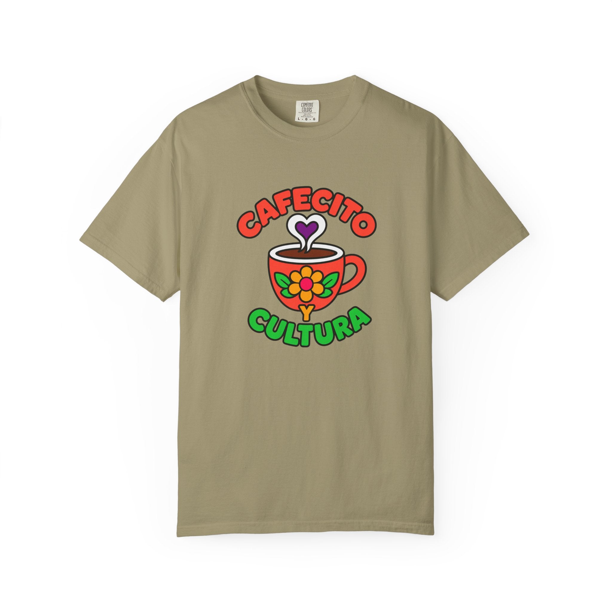 Cafecito Y Cultura Heavyweight Tee ☕🌼