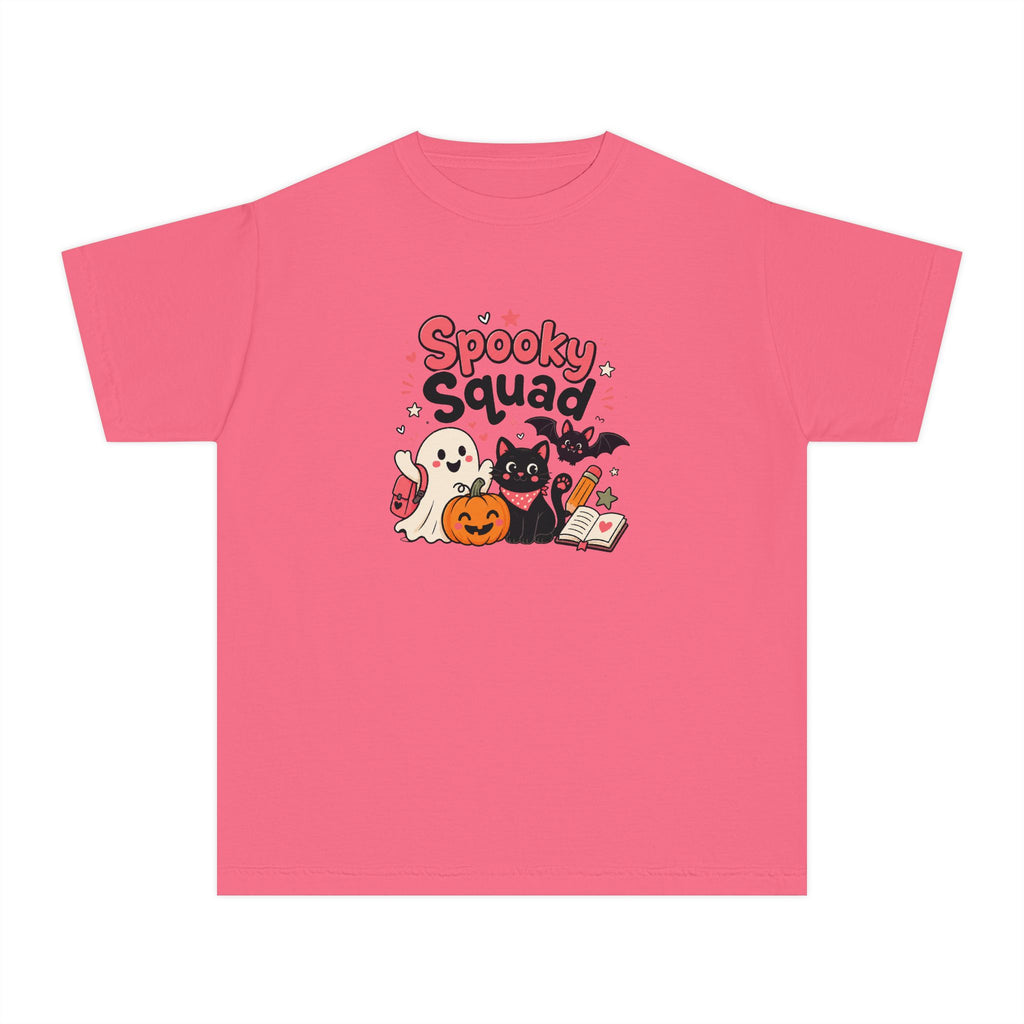 Spooky Squad Youth Retro Tee 🎃👻