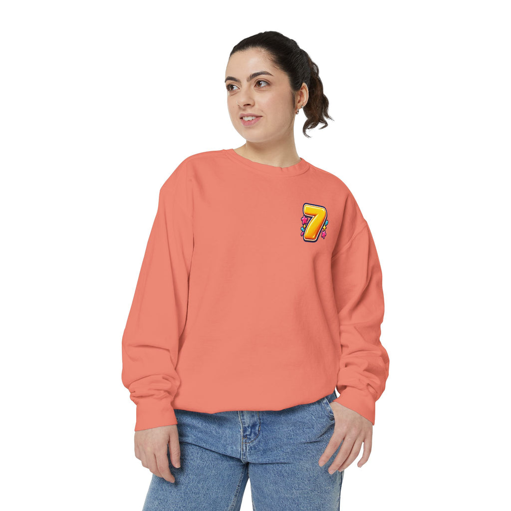 Seven Has “Even” in It, That’s Odd Sweatshirt | Funny Number 7 Crewneck 7️⃣🤔