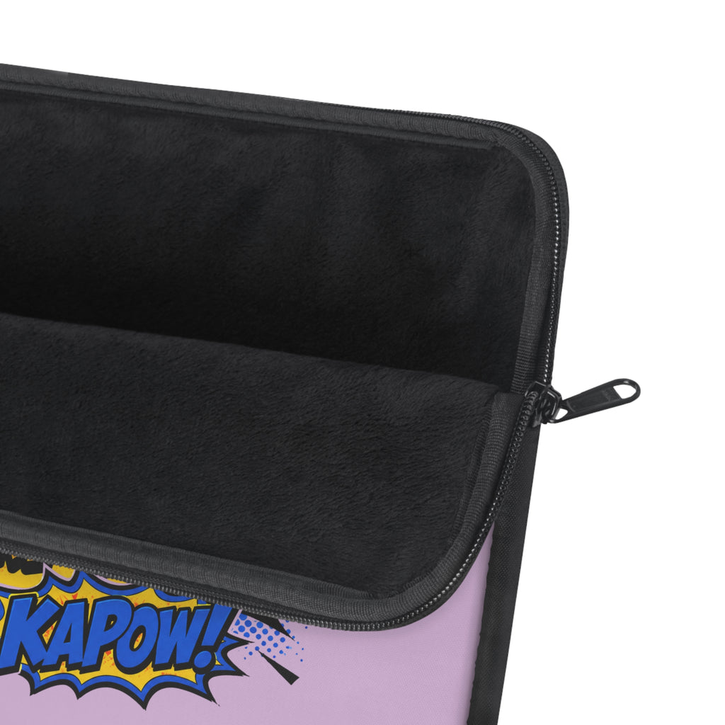 Teacher Superpower - Pink Laptop and iPad Sleeve